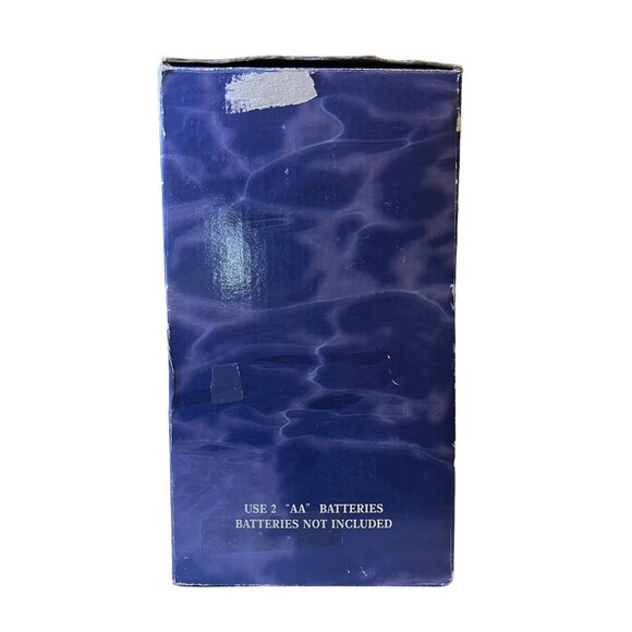 Vintage Angel Lighted Figurine Egg Shape Gold Edged Large Apex Collection - Picture 12 of 15